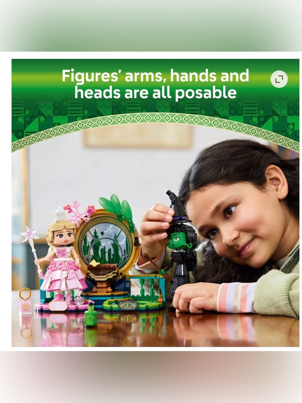 LEGO Wicked Elphaba & Glinda Figures Building Toy - Wicked Toy 558 pcs - Picture 5 of 8